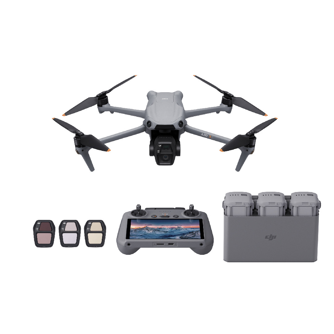 DJI Air 3S Fly More Combo 3 Bat - Pantalla
