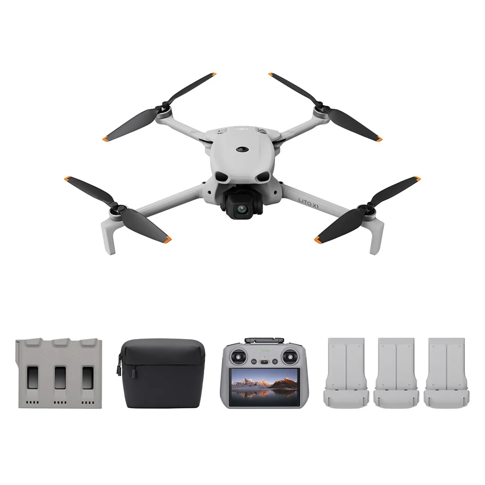 DRONE DJI LITO X1 (RC2) + FLY MORE COMBO
