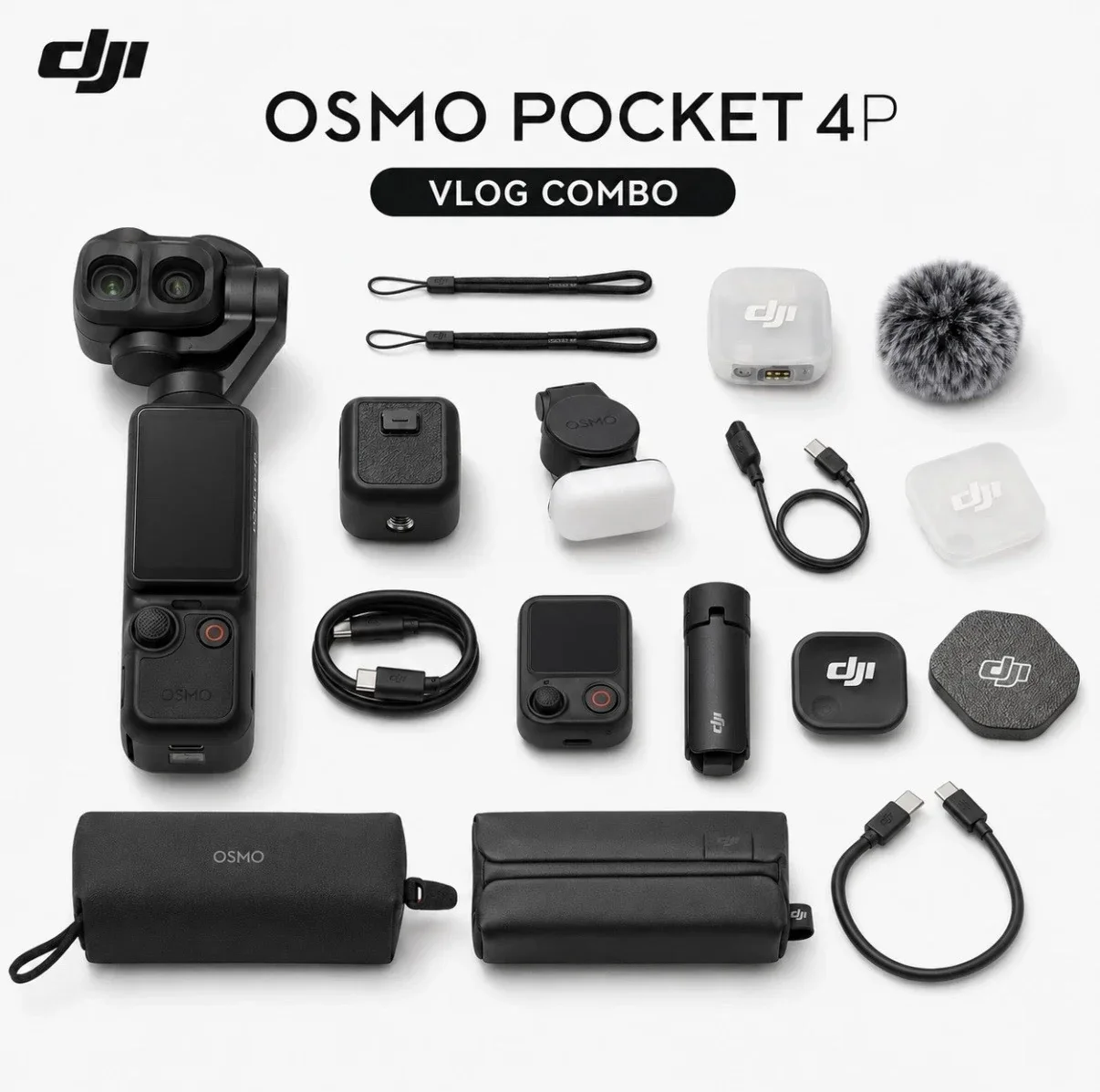 DJI Osmo Pocket 4 Pro Vlog Combo